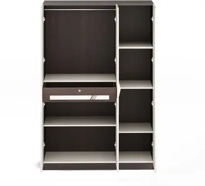 Wardrobe for Compact Bedroom Design with Modern Finish With 3 Door with Lock System.