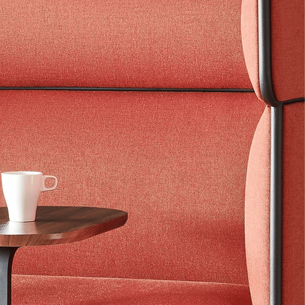 3 Seater Office Sofa for Office Sofa For Reception and Conference Area with Premium Suede Upholstery