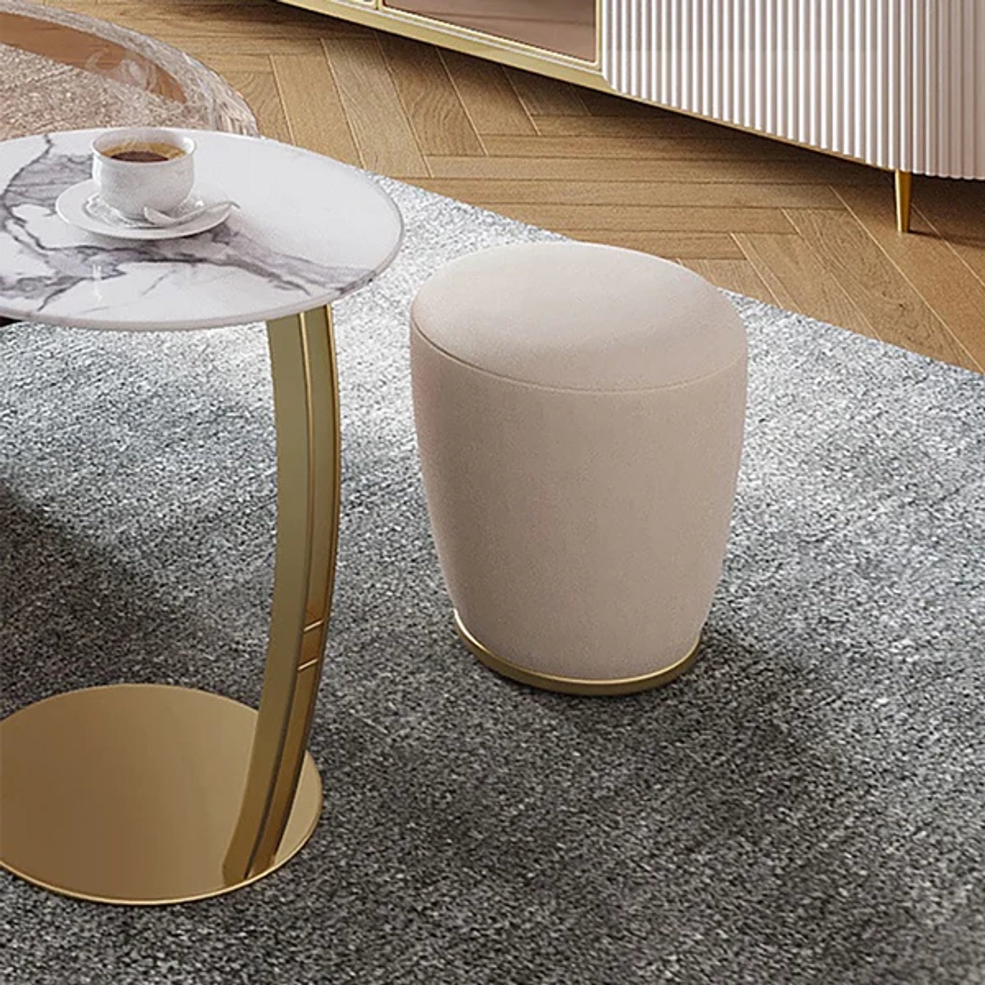 Center Table Featuring Artistic Design and Smooth Finish, Offering a Contemporary Look to Elegant Home Interiors