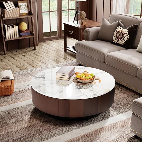 Center Table with Premium Wooden Finish and Modern Design, Perfect for Living Room and Lounge Spaces