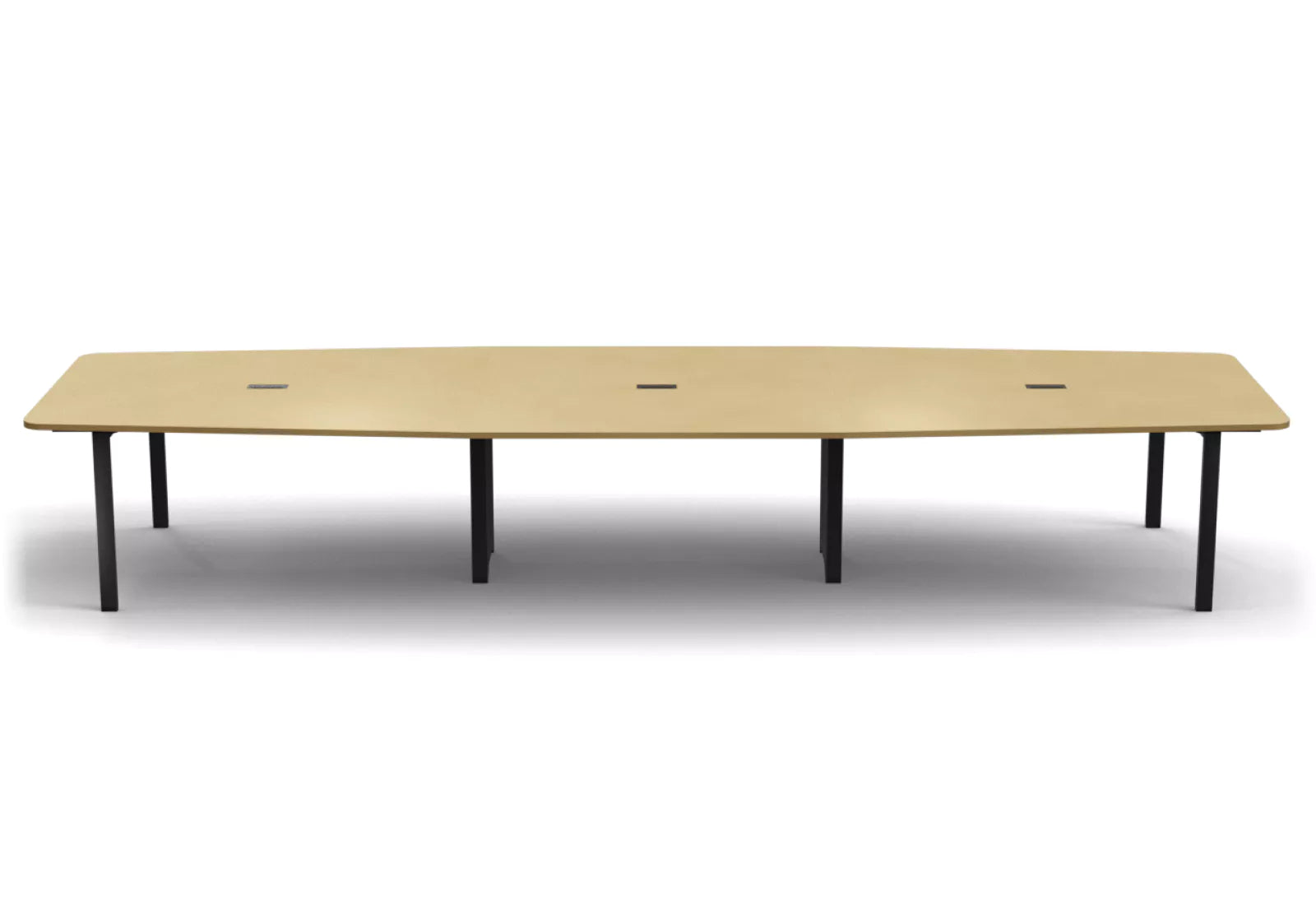 Meeting Table for Office Furniture High Quality & Unique Design Made in Particle Board/ MDF/Plywood with Metal Base Wire Manager