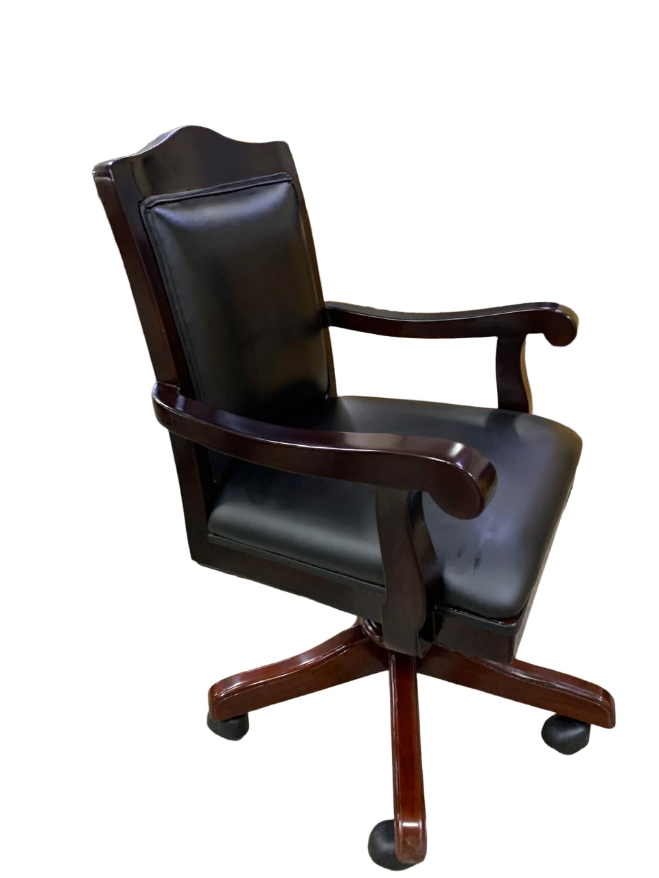 Director Chair for Royal office Furniture Luxury Premium Leatherette with Hand-carving Wooden