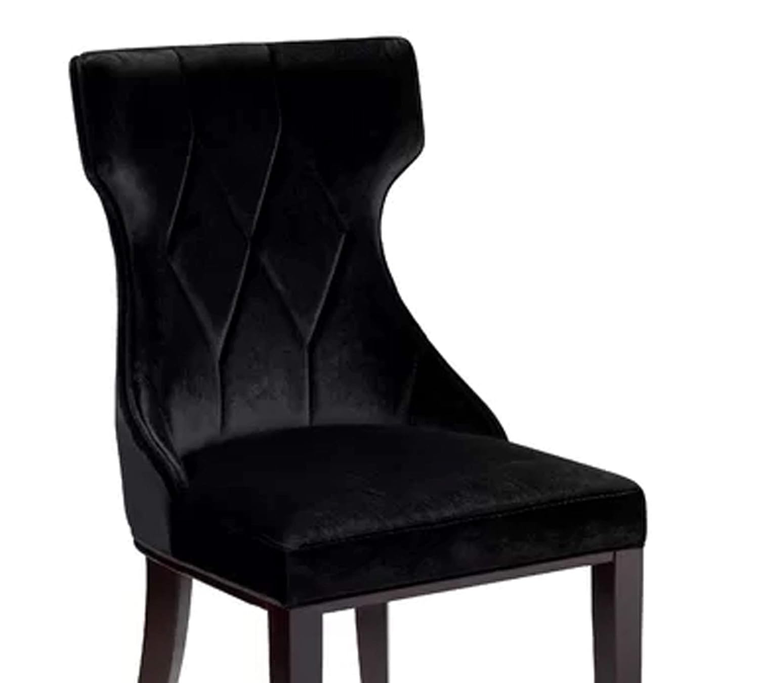 সলিড কাঠের ফ্রেমের পায়ের বেসে ডাইনিং চেয়ার