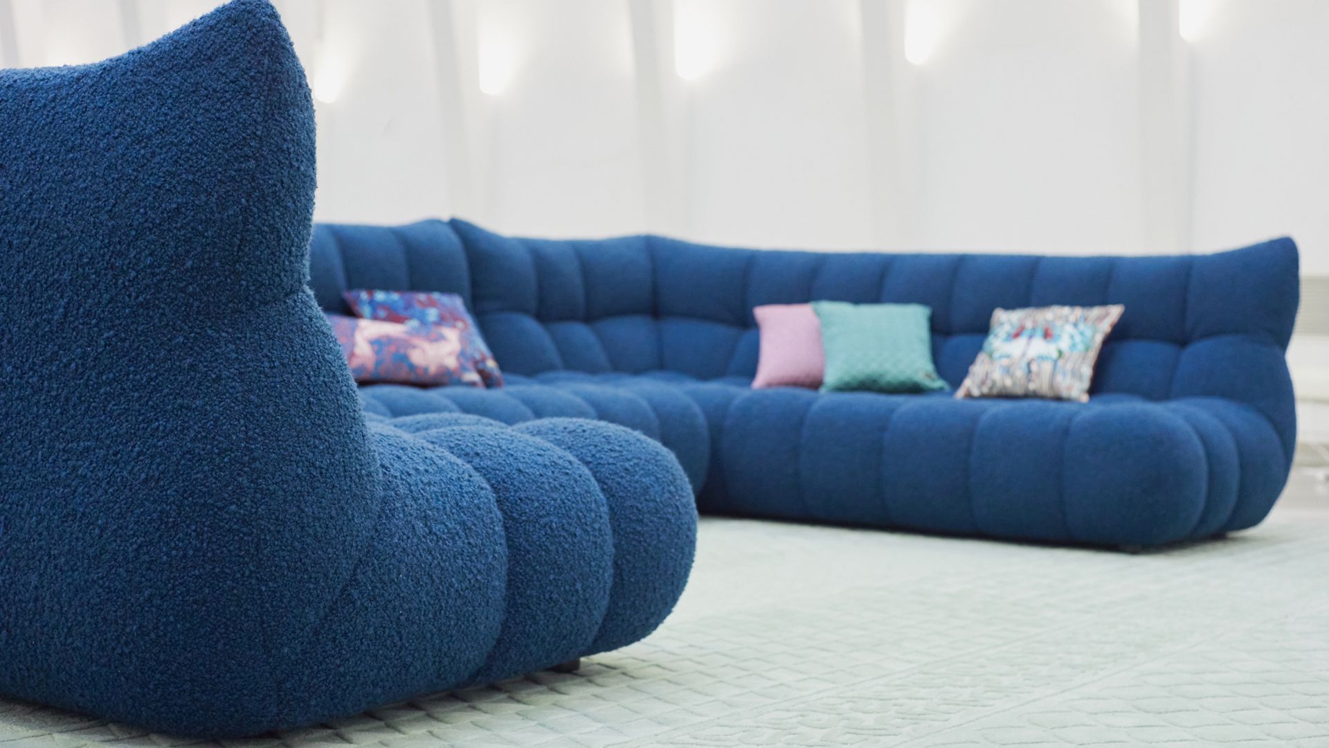 Modular Sofa Luxurious U Shape Design with Full Padded Premium Fabric & Soft Seating & Comfort Sofa for Living Room