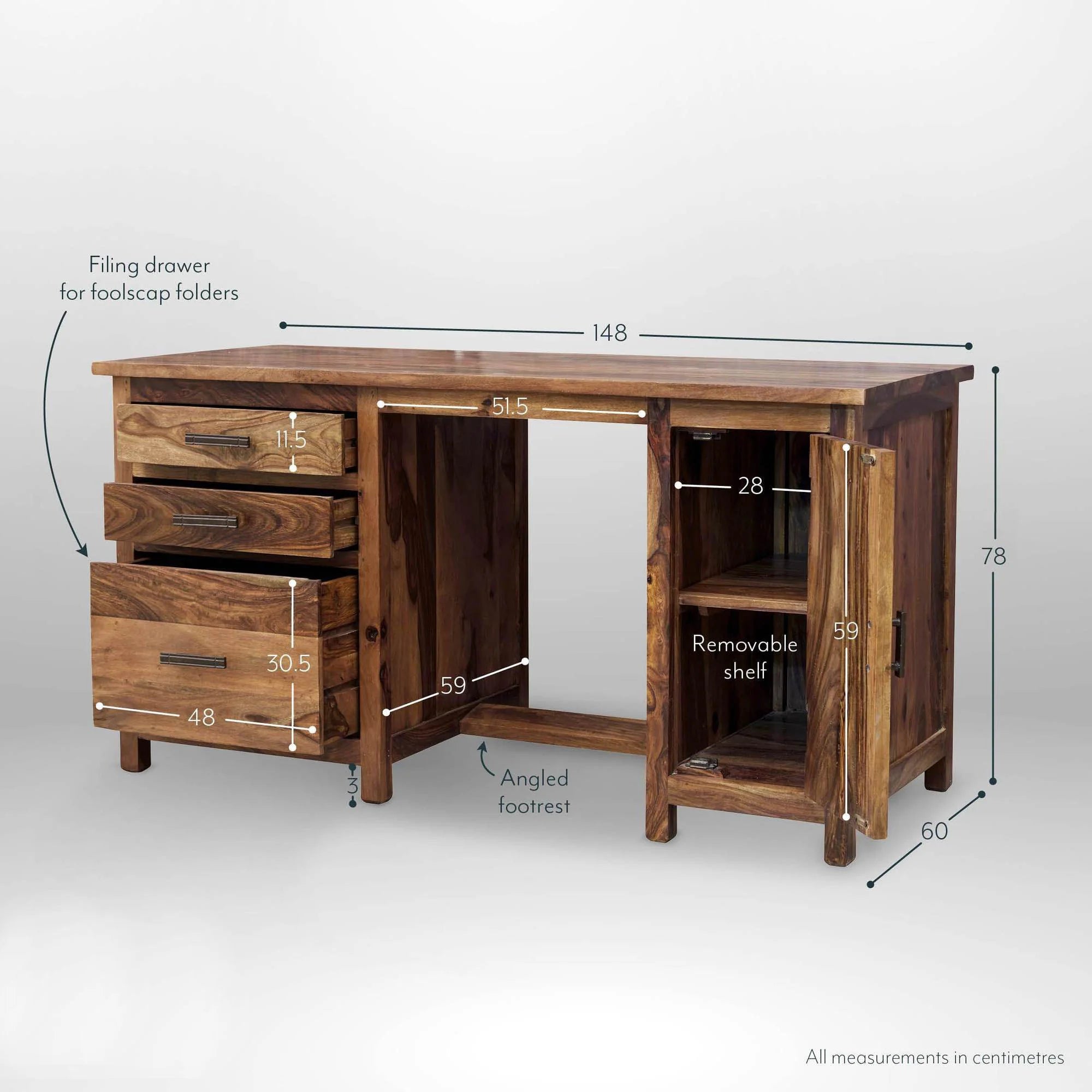 computer table office table study desk wooden table
