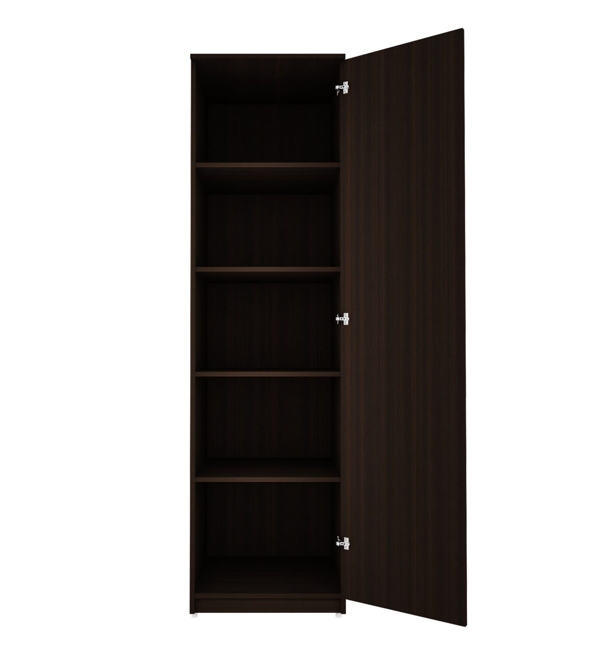 Wardrobe for Bedroom Storage – Single Door Design with Adjustable Shelves, Space-Saving Utility, Laminate Finish