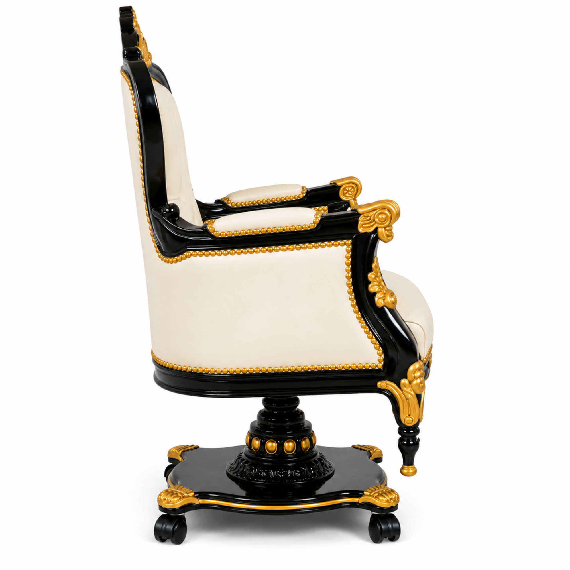 Beige Director Chair Left View