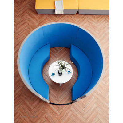 Round Shape Office Sofa with Comfortable Seating and Stylish Design to Suit Any Modern Work Environment or Corporate Office