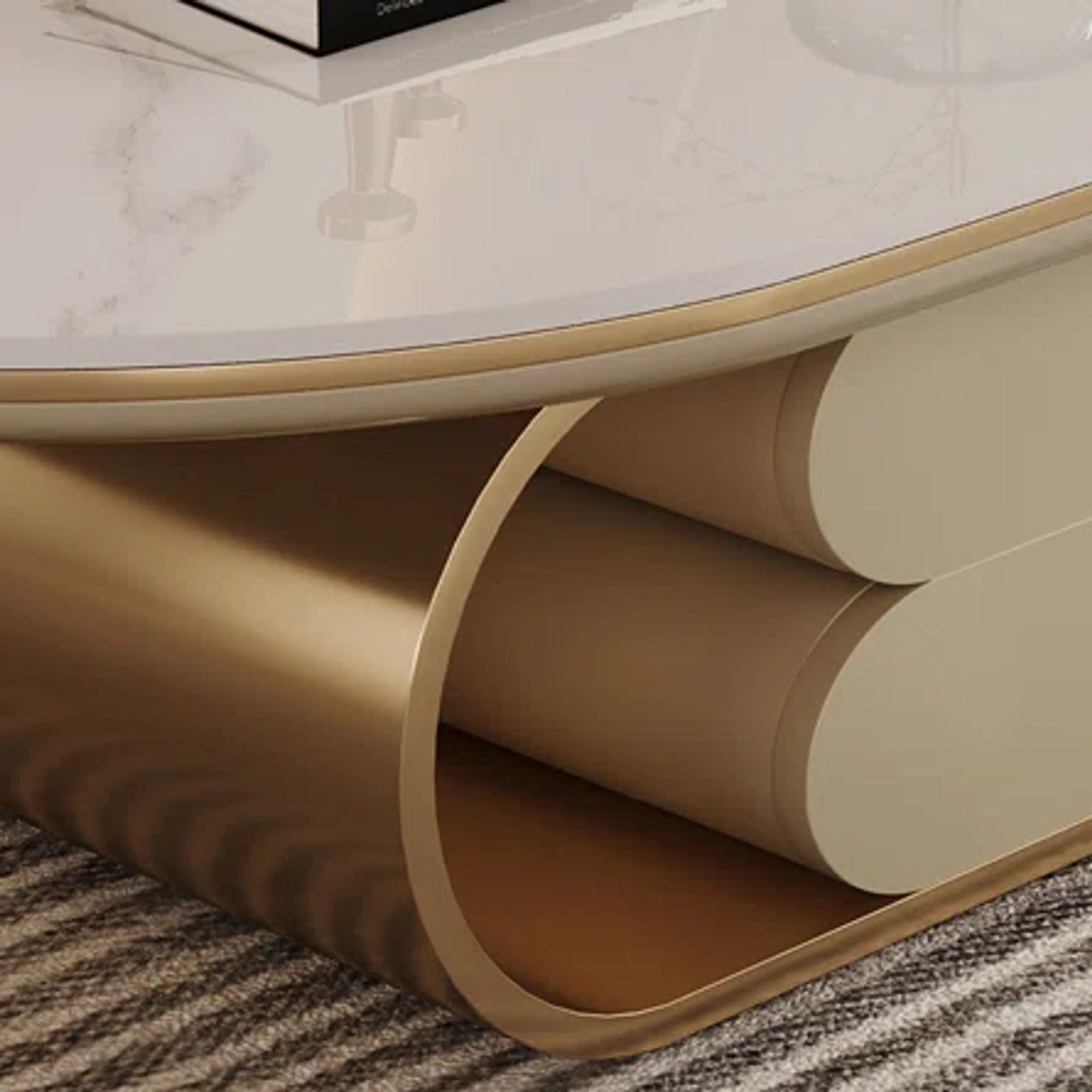 Center Table Crafted with Durable Material and Premium Coating Designed for Long-Lasting Daily Use