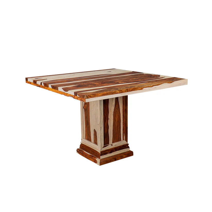 Solid Wood Four Seater Dining Set