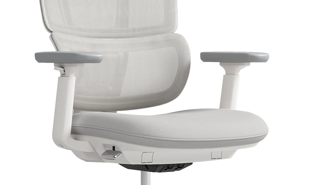 Ergonomic Mesh Office Chair with Adjustable Headrest, Lumbar Support, Swivel Base & Height Adjustable Armrests – Modern Executive Seating