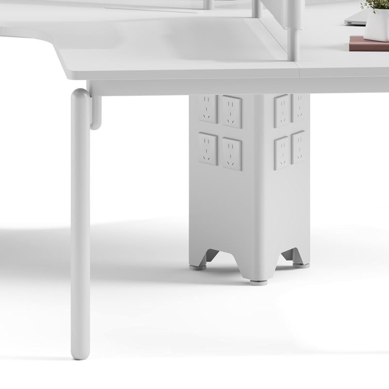 Modern Office Cubicle Staff Workstation Desk Office Table Modular 6 Person Seater Open Office Work Station