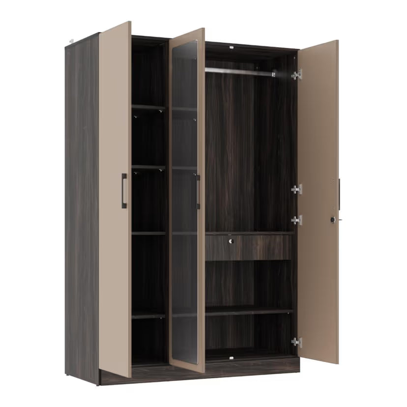 Almirah for Bedroom – Solid Wood with Spacious Storage Elegant Design for Home Interiors