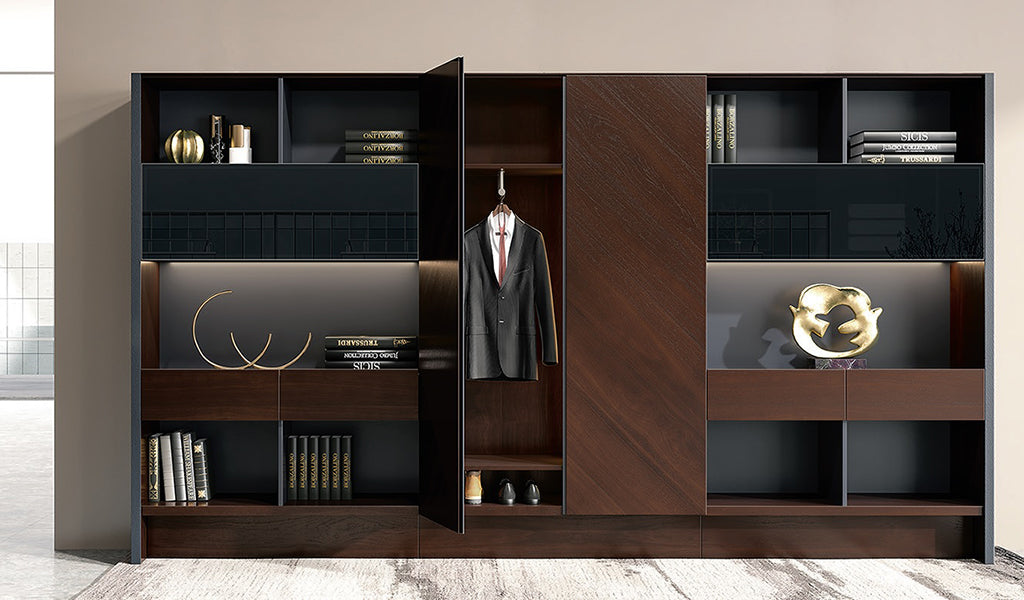 Wooden Office Storage Cabinet For The Workspace Wardrobe and Moduler storage