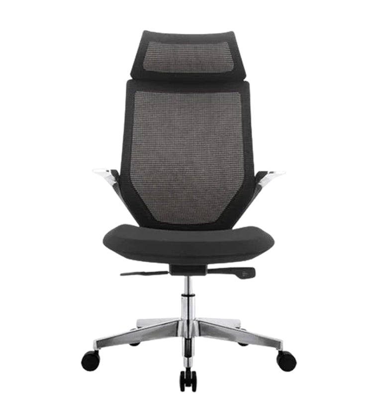 Ergonomic Mesh High-Back Office Chair with Adjustable Headrest, Breathable Backrest & Cushioned Seat – Premium Comfort for Modern Workspaces