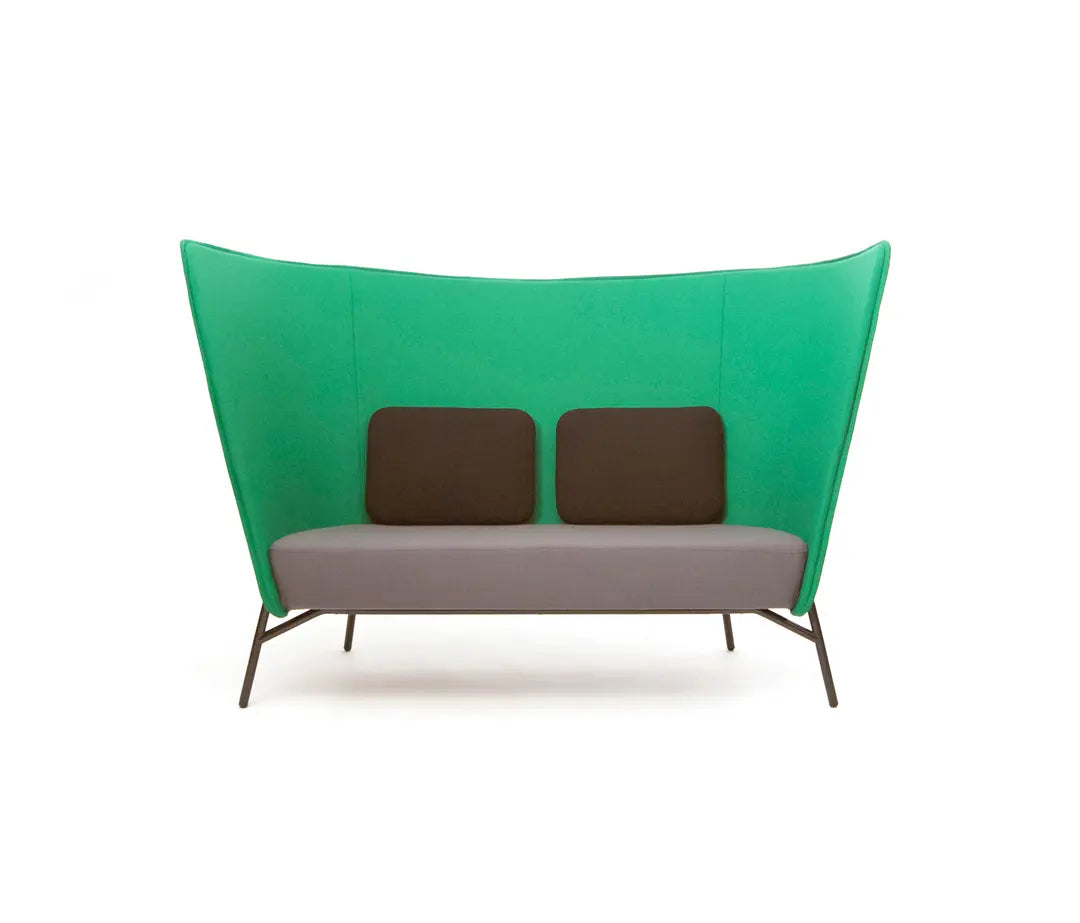 3 Seater Office Sofa for Office Area and an Elegant and Comfortable High Back Sofa.