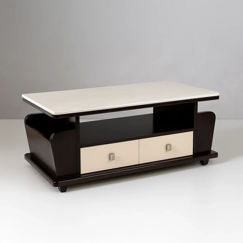 Centre Table with Premium and Modern Design, Table Top Marble for Living Room Area