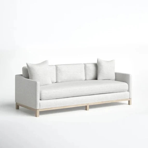 3-Seater office sofa designed for office or reception use, featuring soft Suede fabric, exceptional comfort, and high-quality Durable construction.