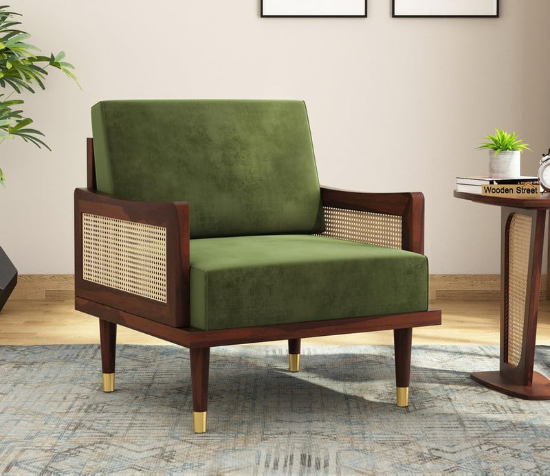 Green Lounge Arm Chair