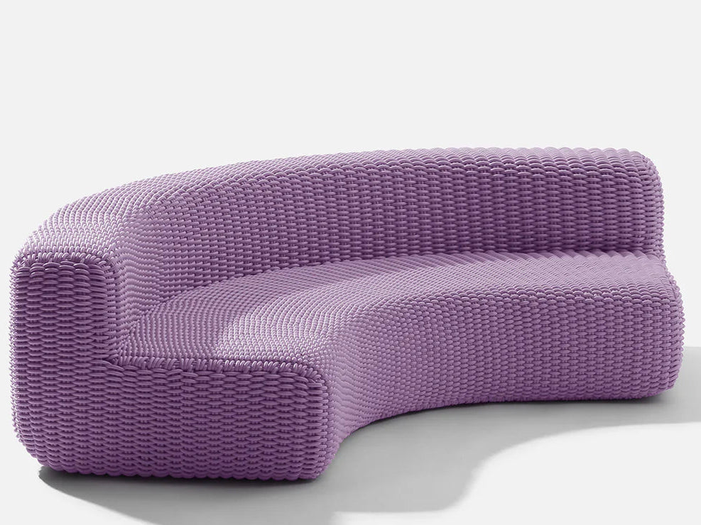 Serpentine Modular Curved Sectional Sofa, Fabric Office Lounge Seating, Premium Collaborative Modular Sofa for Commercial Lobbies and Creative Hubs