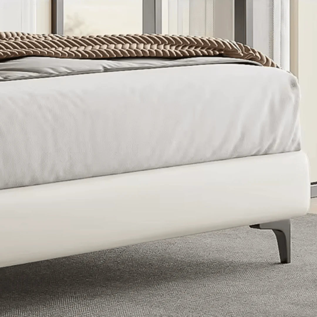 Modern Upholstered Bed – Soft Fabric, Solid Wood &amp; Engineered Frame, Luxurious Bedrooms