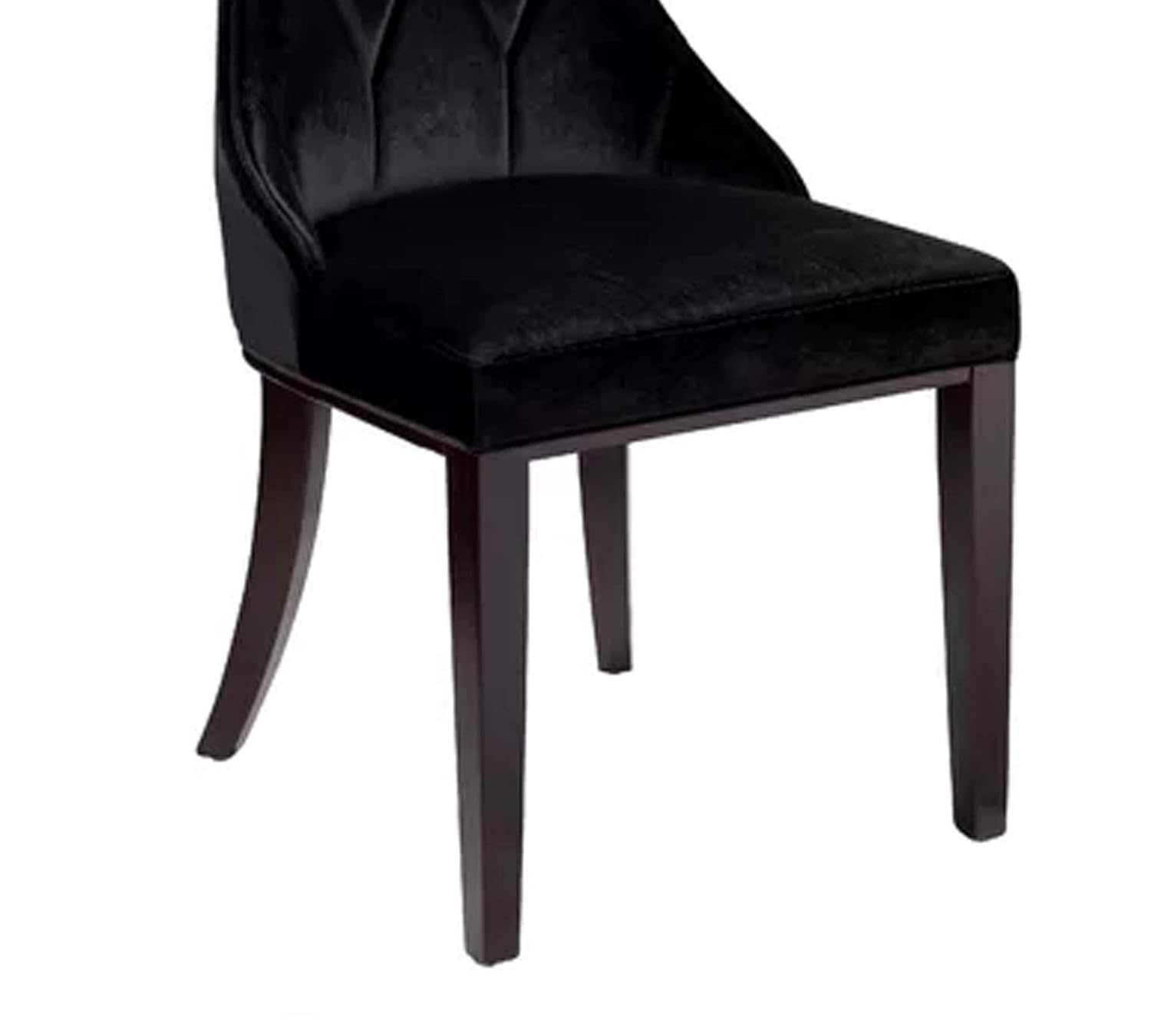 সলিড কাঠের ফ্রেমের পায়ের বেসে ডাইনিং চেয়ার