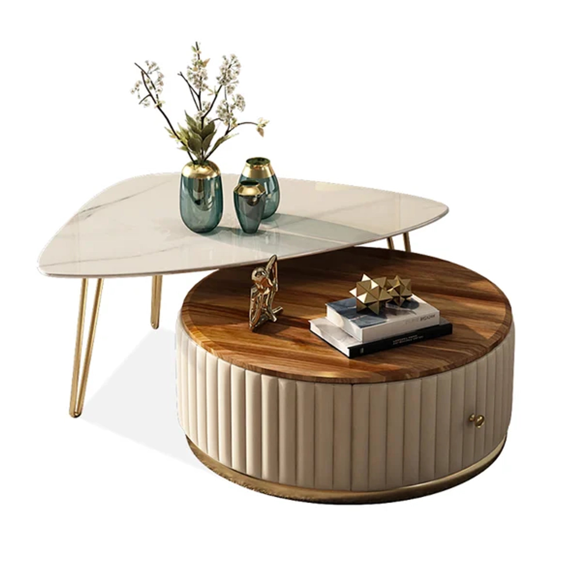 Center Table Crafted from High-Quality material with Smooth Edges, Adding Class to Living Room Decor
