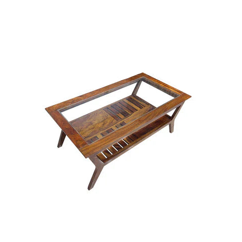 Center Table Featuring Stylish Finish and Smooth Corners Offering Safety and Modern Look Combined