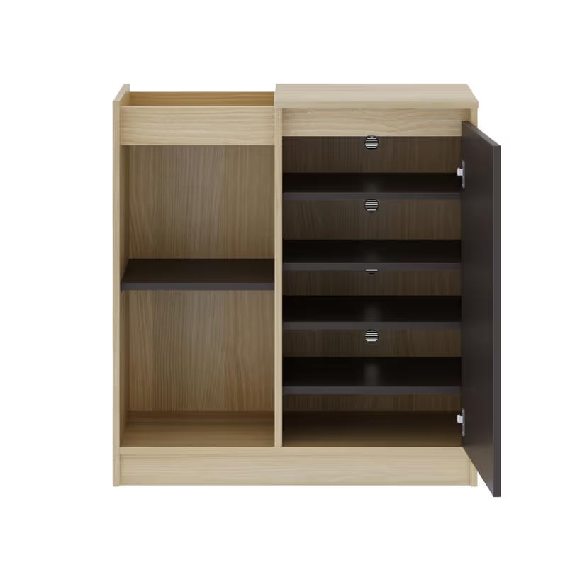 Wooden Shoes Storage Cabinet with Premium Design, Multipurpose Storage with High Durable Quality