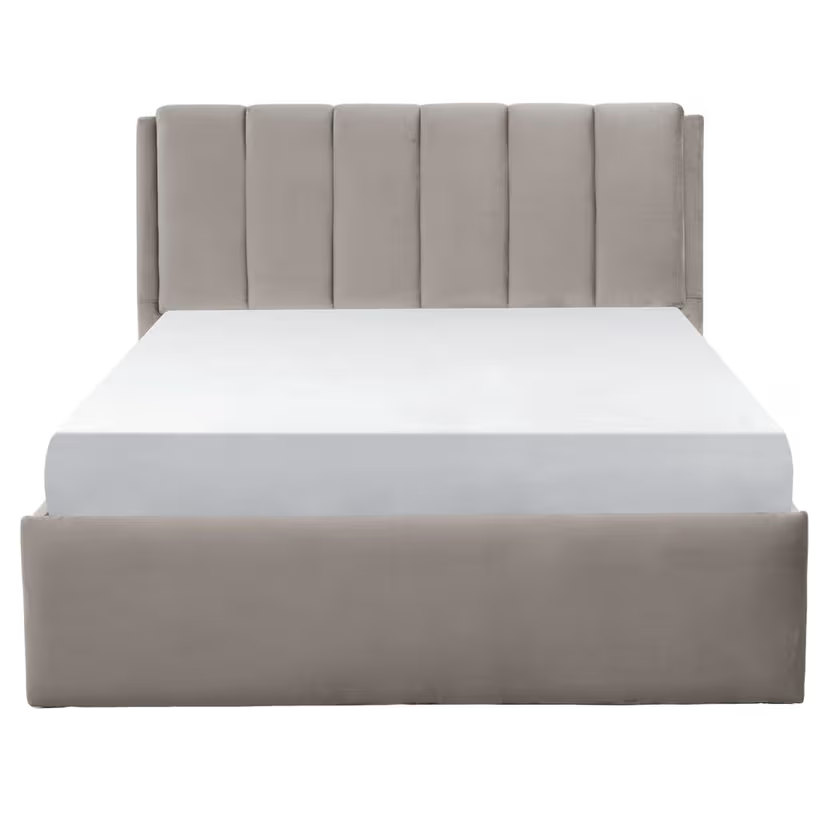 Premium Wooden King Size Bed Made in Wooden with Upholstered and Storage with Hydraulic Lift Mechanism