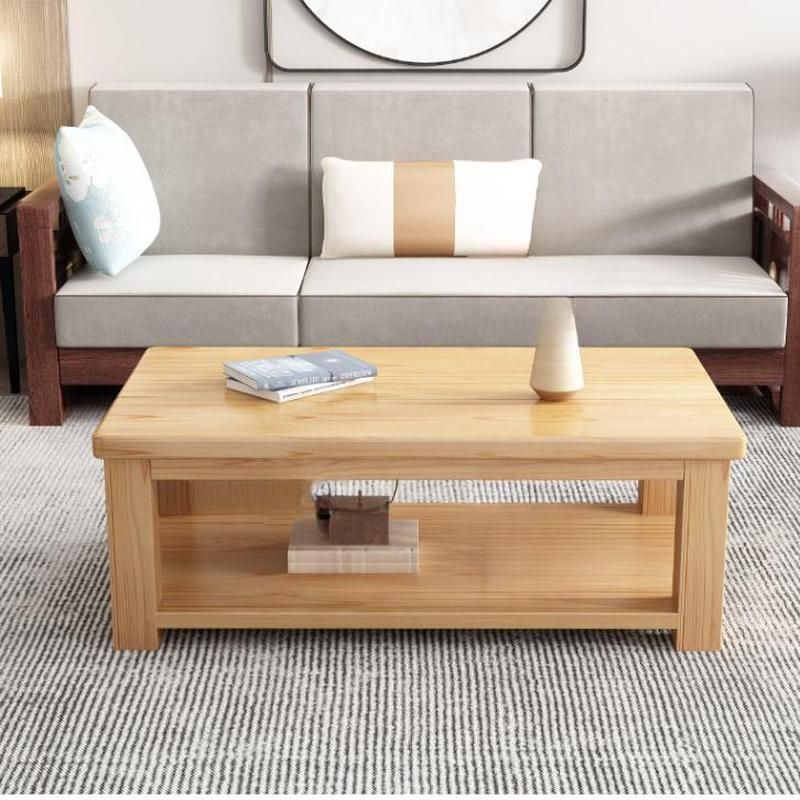 Center Table for Living Room – Premium Ply Construction with PU Polish, Elegant & Durable Wooden Furniture