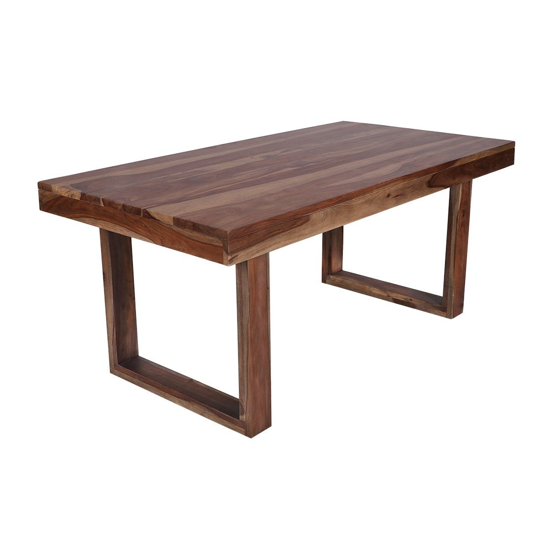 6 Dining Chair with Dining Table Wooden Frame Base -