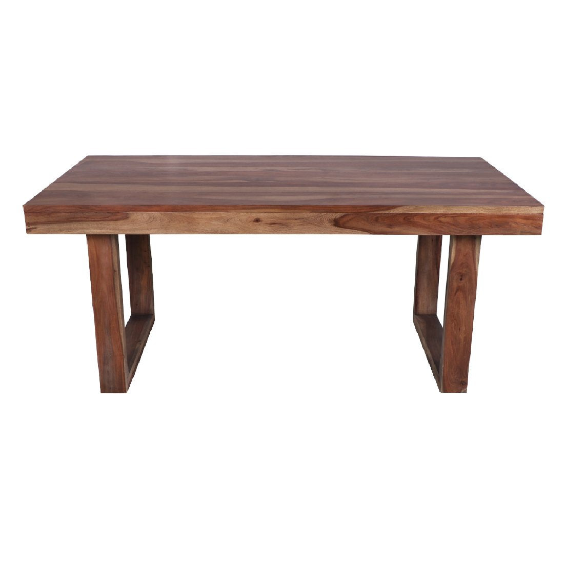 6 Dining Chair with Dining Table Wooden Frame Base -