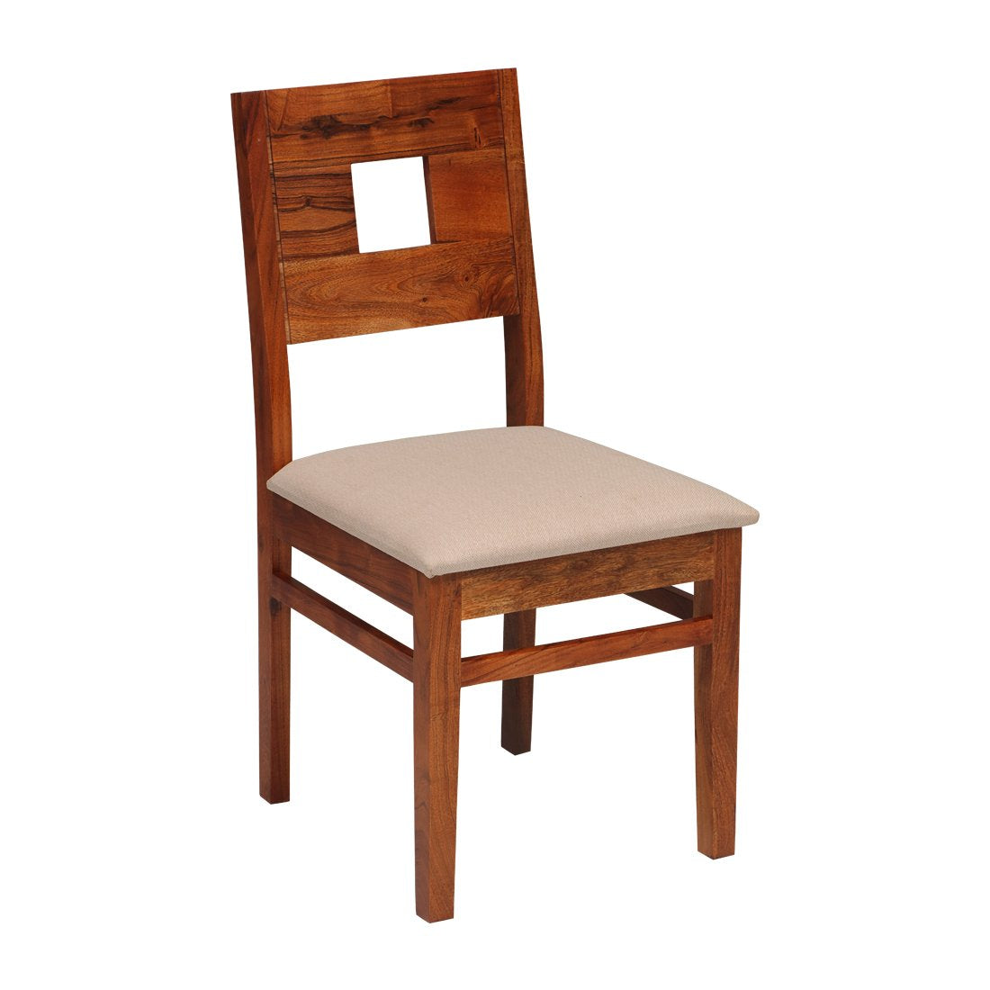 6 Dining Chair with Dining Table Wooden Frame Base -