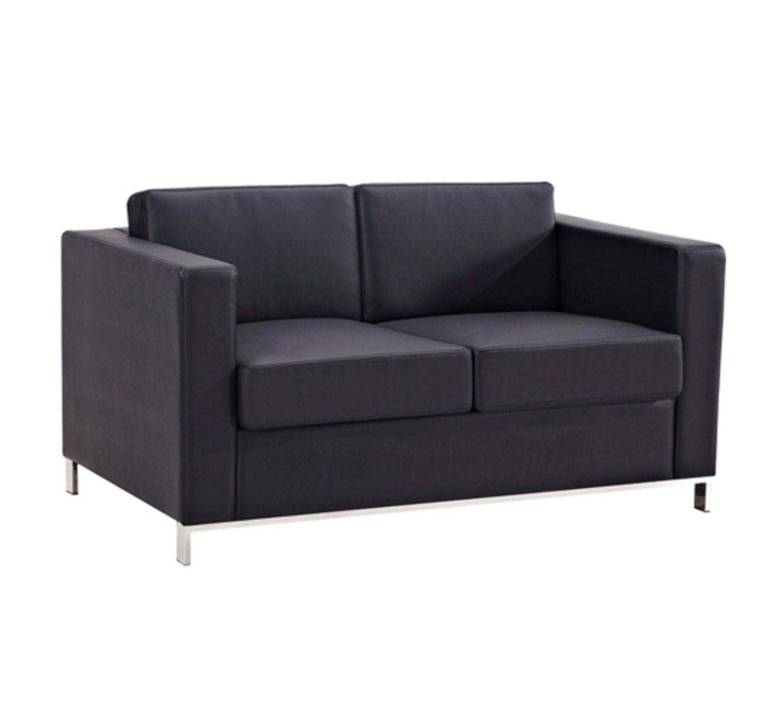 6 Seater Sofa Set With Wooden Frame Metal Legs -