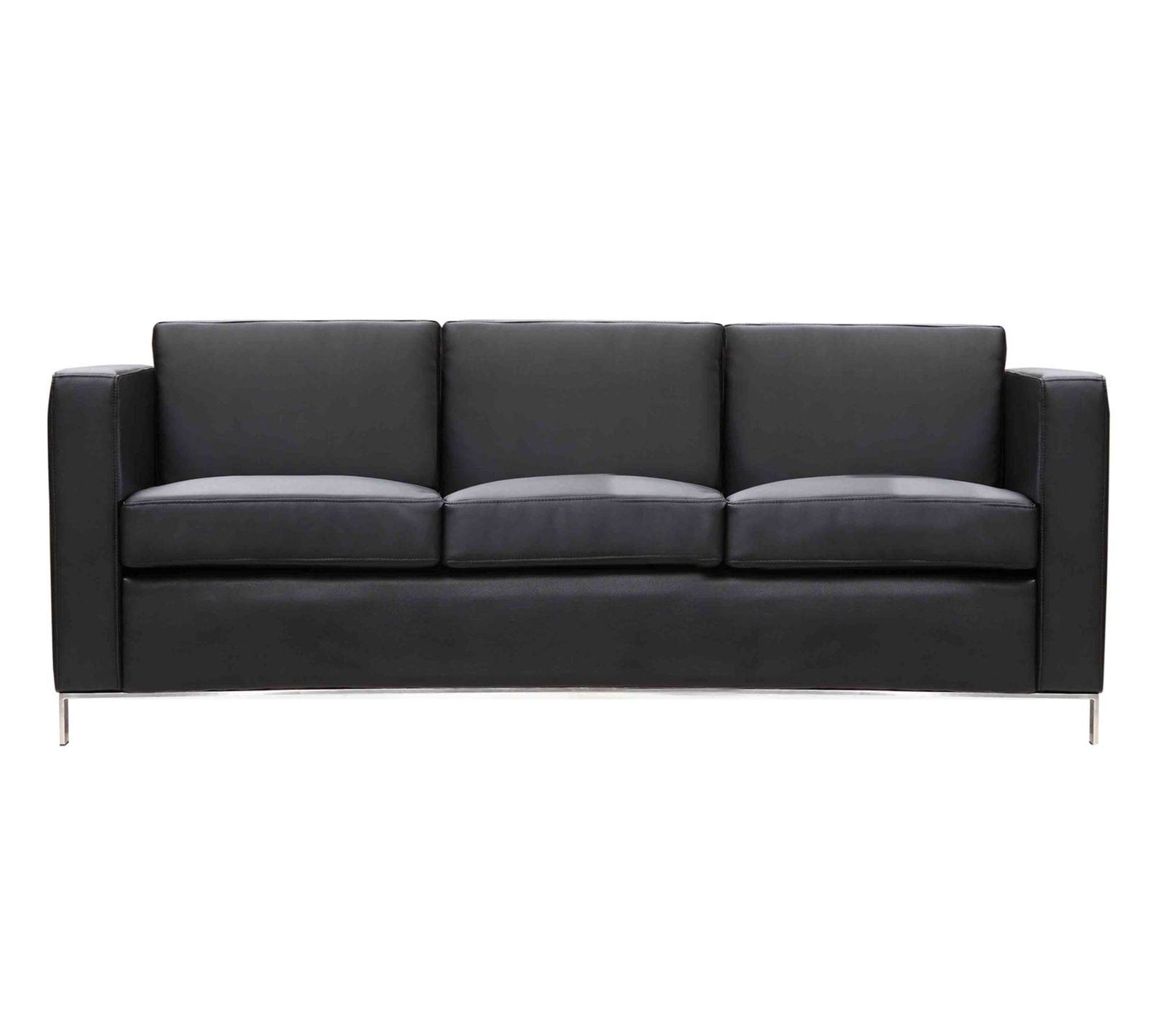 6 Seater Sofa Set With Wooden Frame Metal Legs -