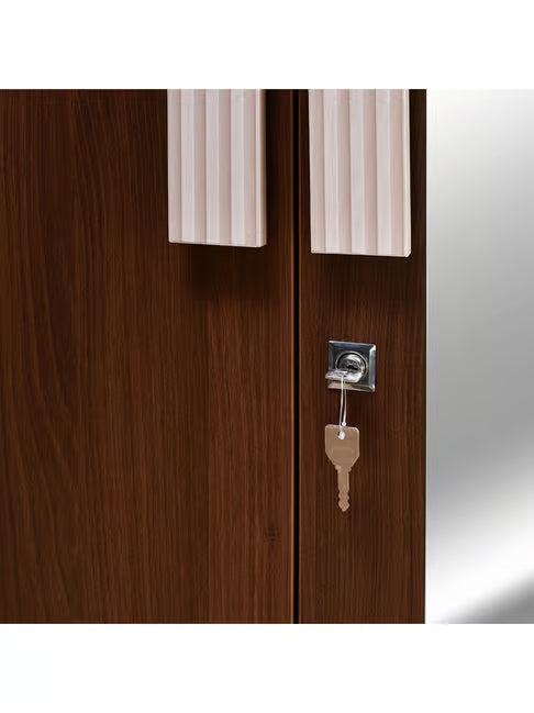 Almirah for Home Use - 2 Doors and 1 Drawer for Efficient Storage