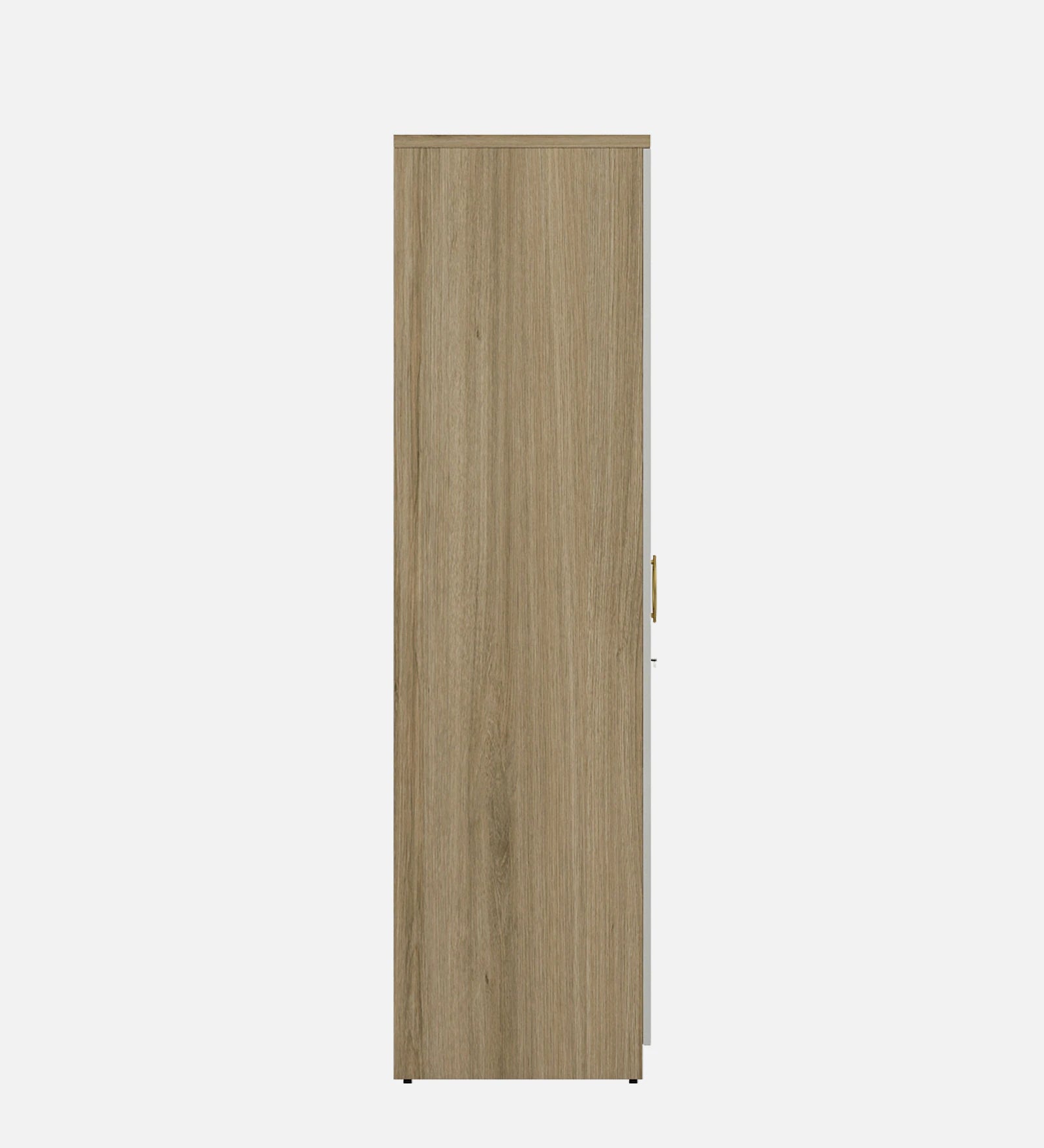 Wardrobe 4‑Door with Space-Saving, Soft-Close Mechanism, Designer Handles with Locker