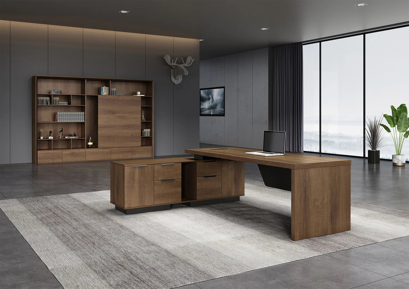 computer table Director office table study desk wooden table