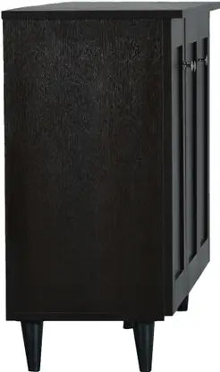 Wooden Shoes Storage Cabinet with Premium Shelves, Urban Minimalist with Modern Design