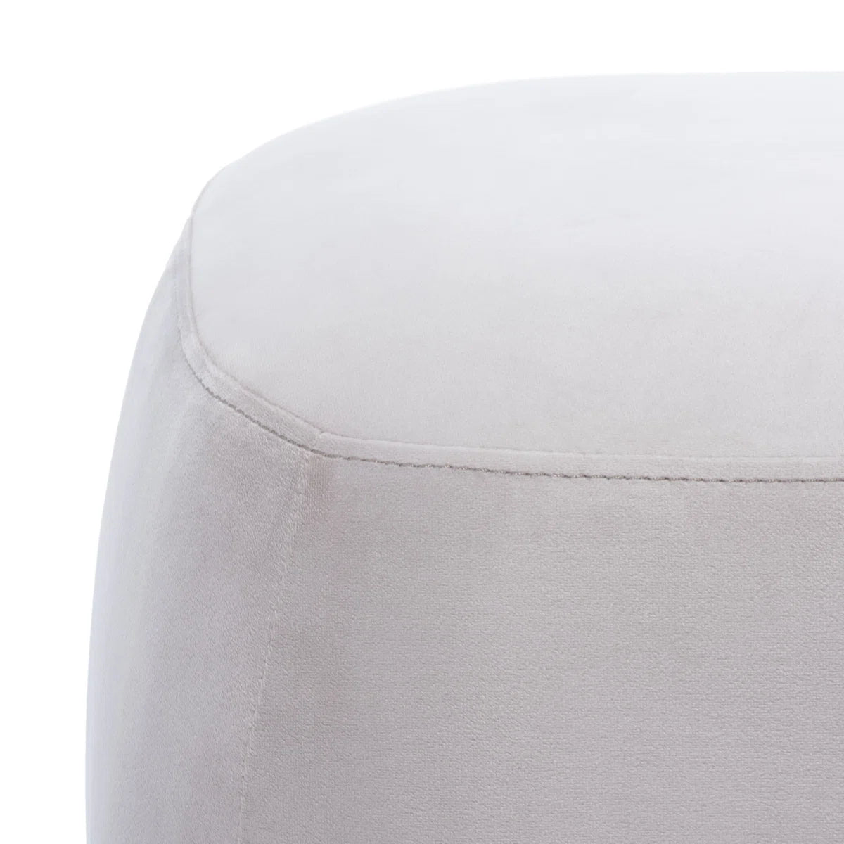 Long Ottoman for Home Furniture with Elegant Design and Premium Suede Upholstered for Household.