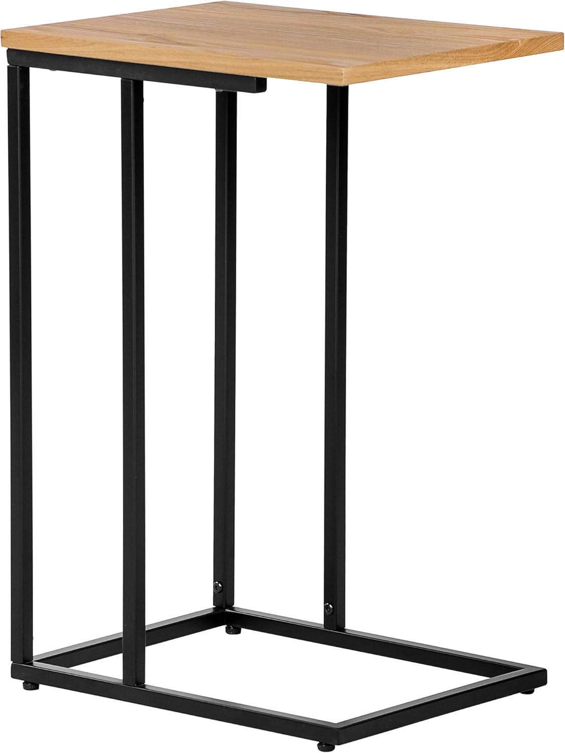 মেটাল ফ্রেম বেস সহ সাইড টেবিল