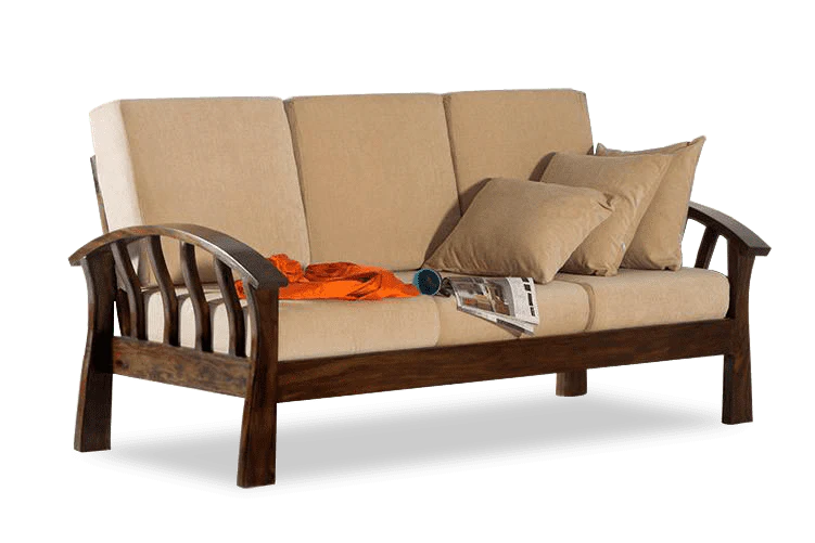 3 Seater Sofa For Home Furniture Upholstery Sued High Fabric and Durable Quality Wooden and Modern Comfortable for Living Hall Room