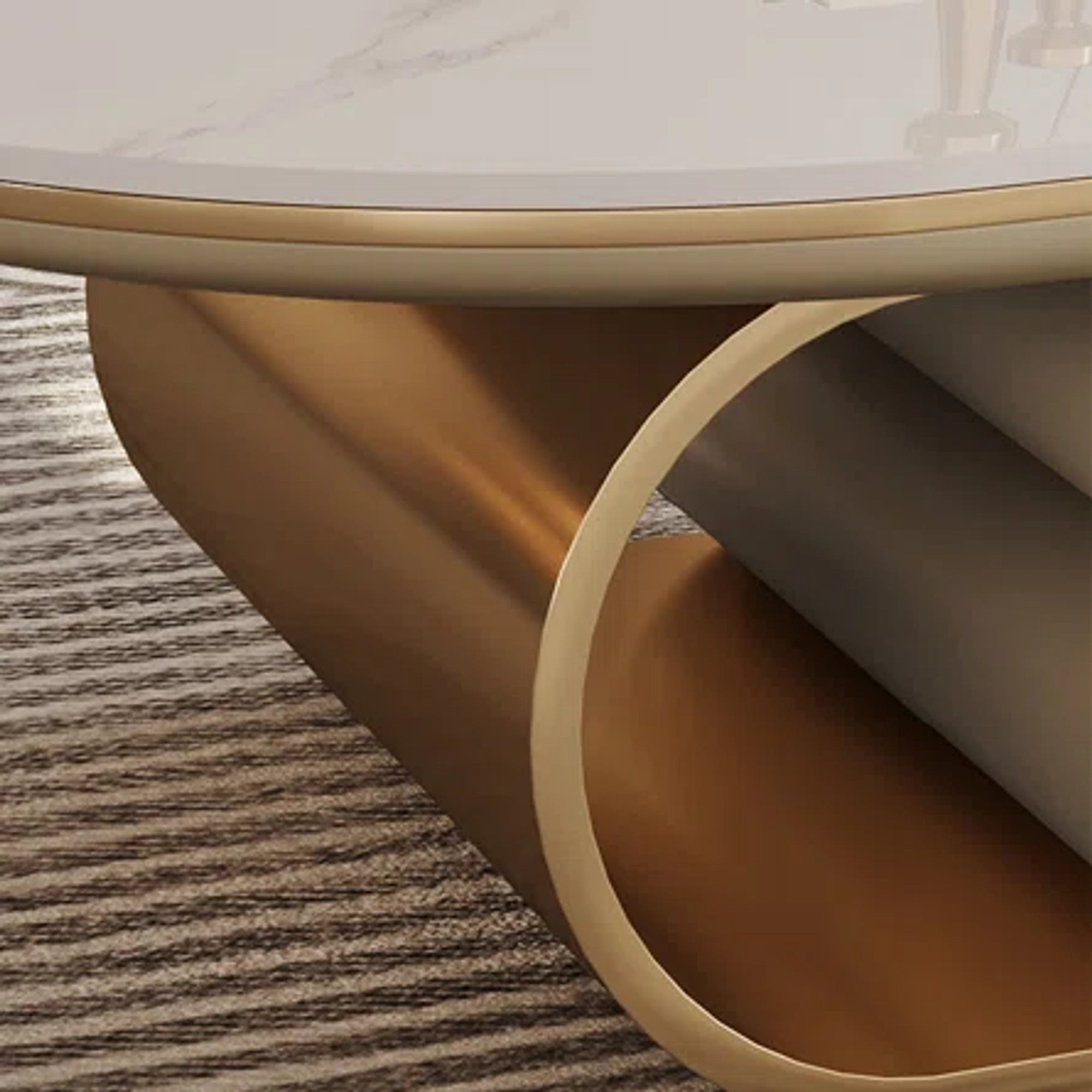 Center Table Crafted with Durable Material and Premium Coating Designed for Long-Lasting Daily Use