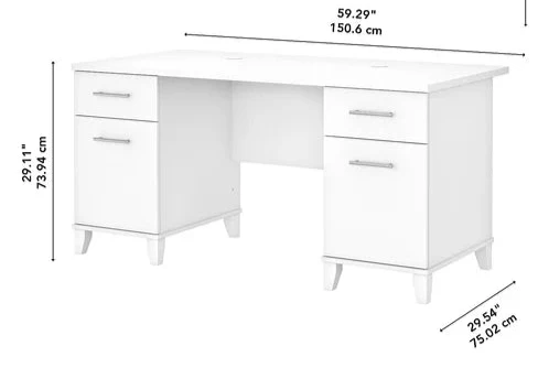 computer table office table study desk wooden table