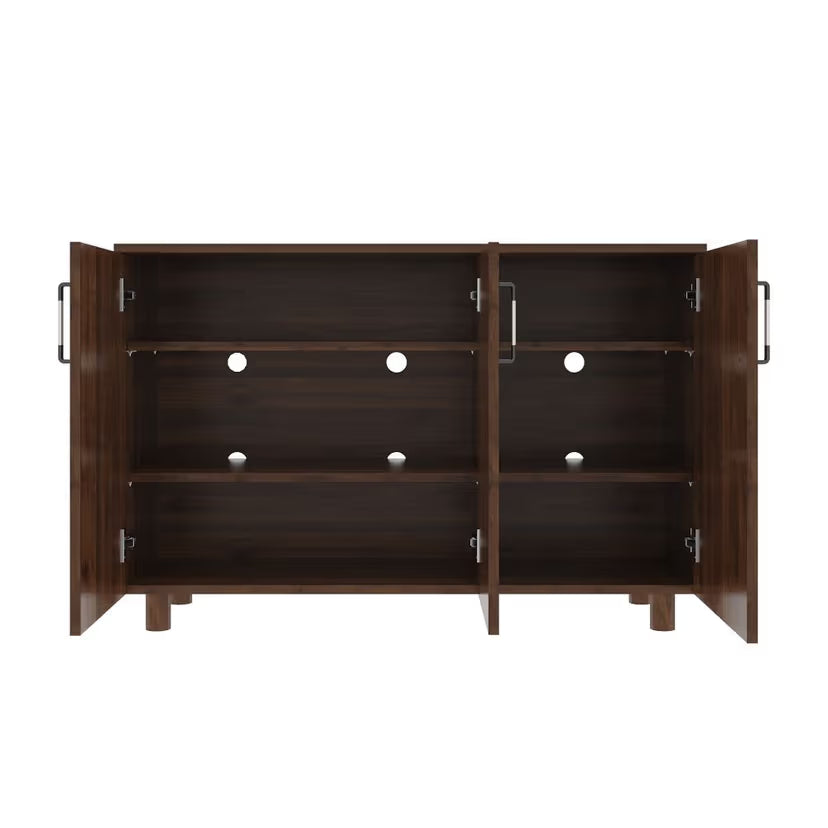 Wooden Shoes Storage Cabinet with Modern Desiner, Minimalist with High Durable