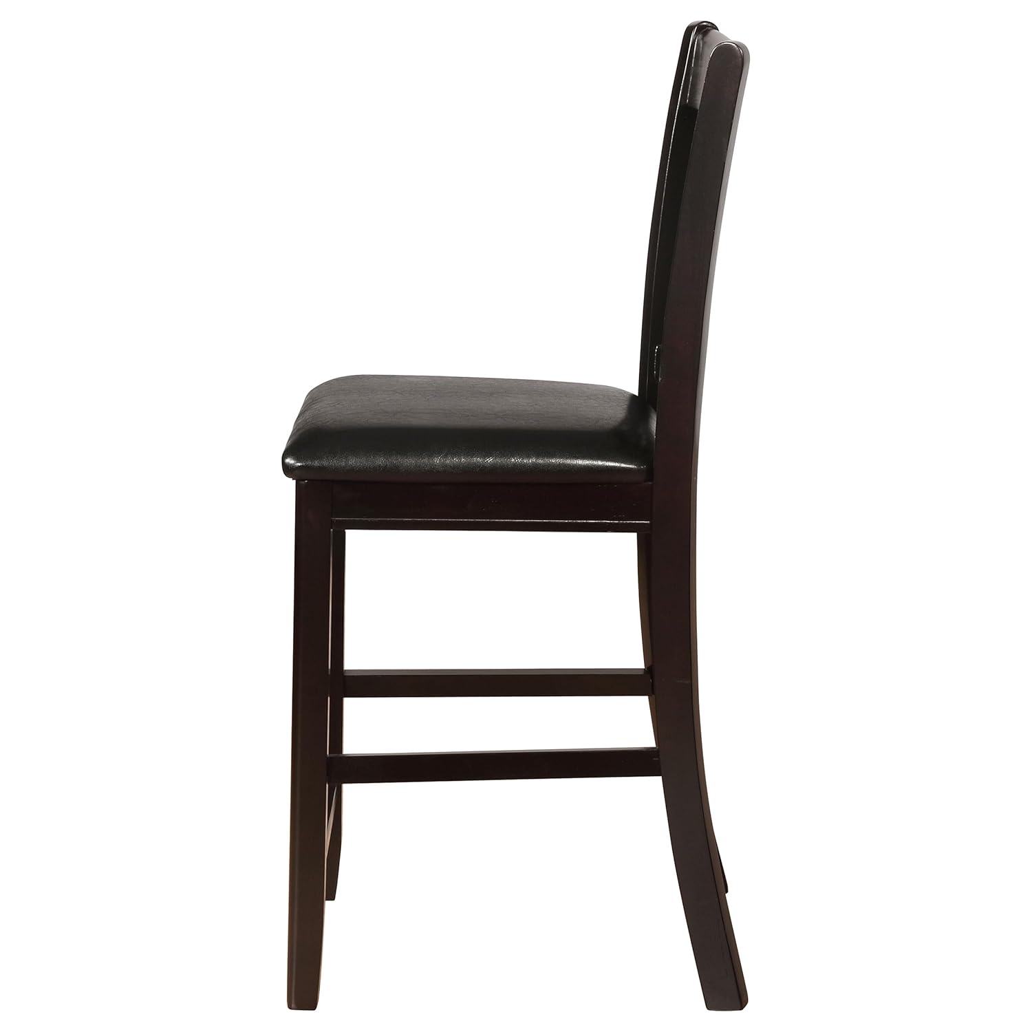 Solid Wood Dining Chair with Plush Upholstery - Perfect for Home, Dining Room - Comfortable & Durable