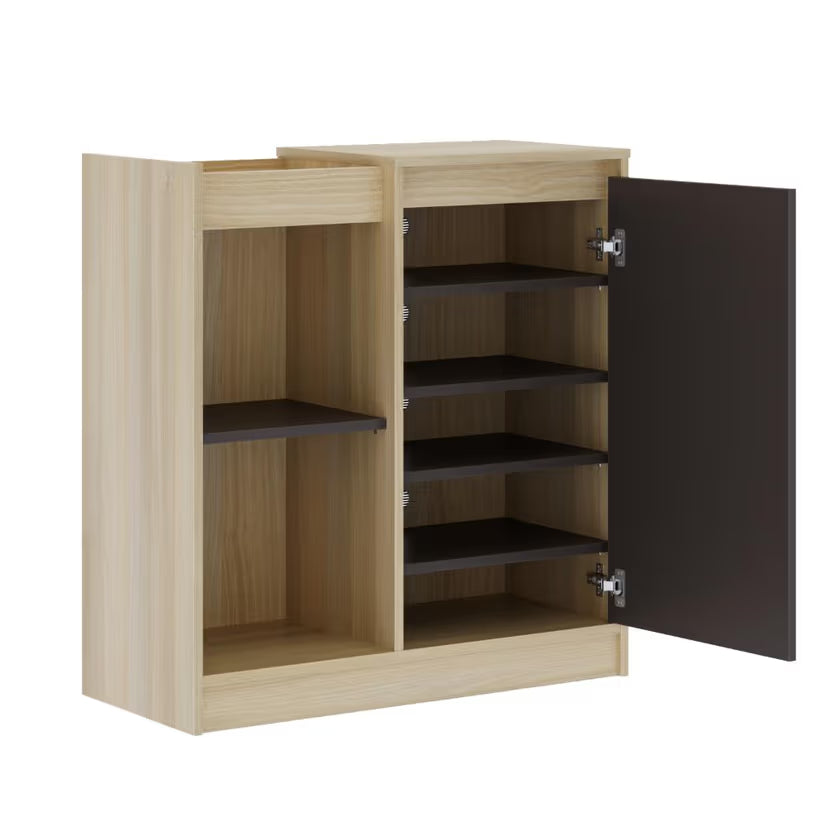 Wooden Shoes Storage Cabinet with Premium Design, Multipurpose Storage with High Durable Quality