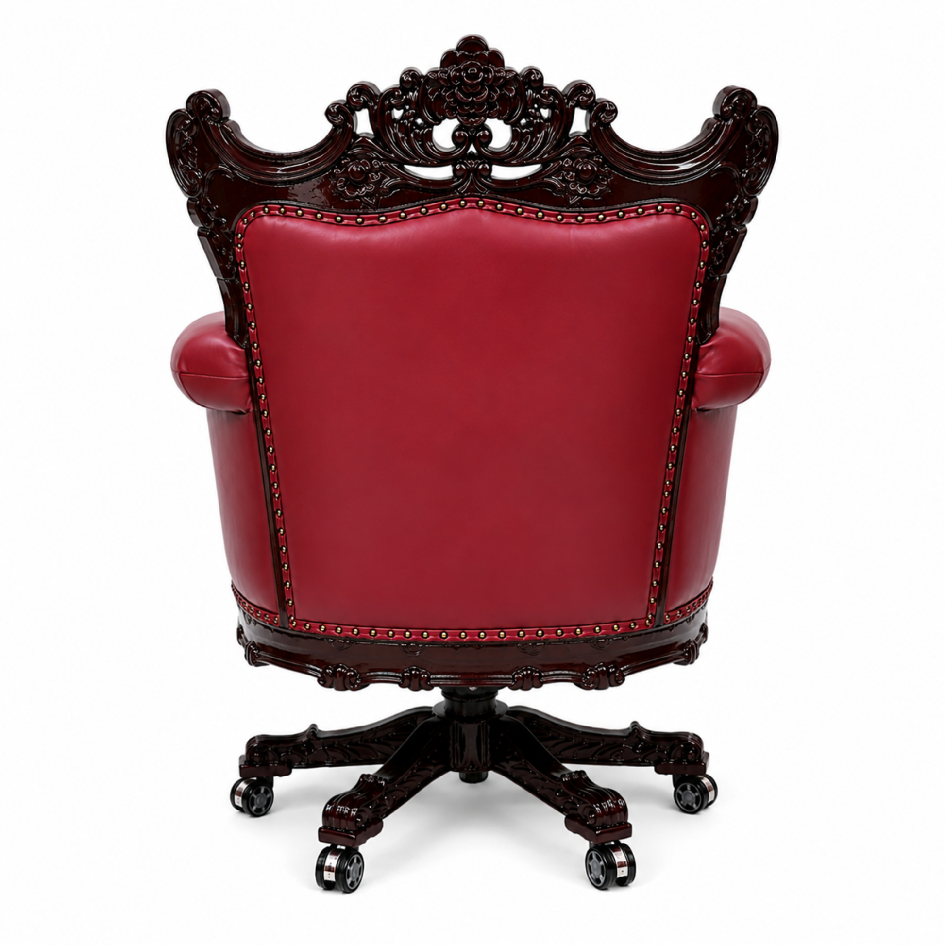 Red Director Chair Back View