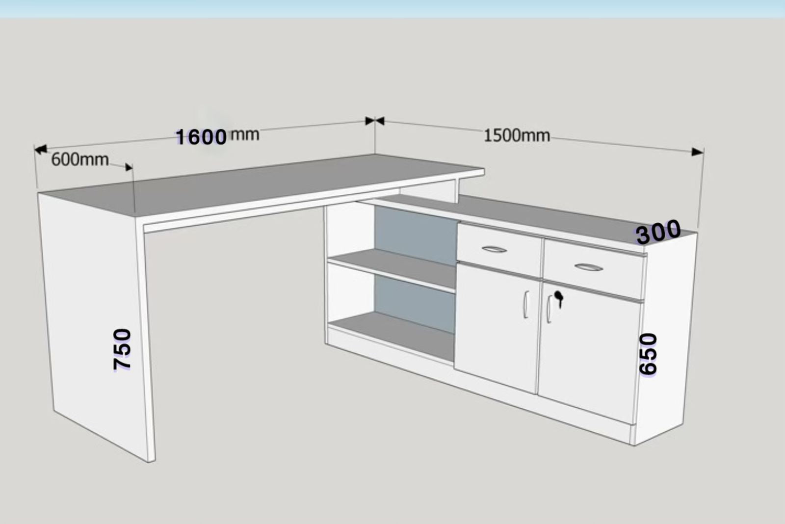 computer table Director office table study desk wooden table